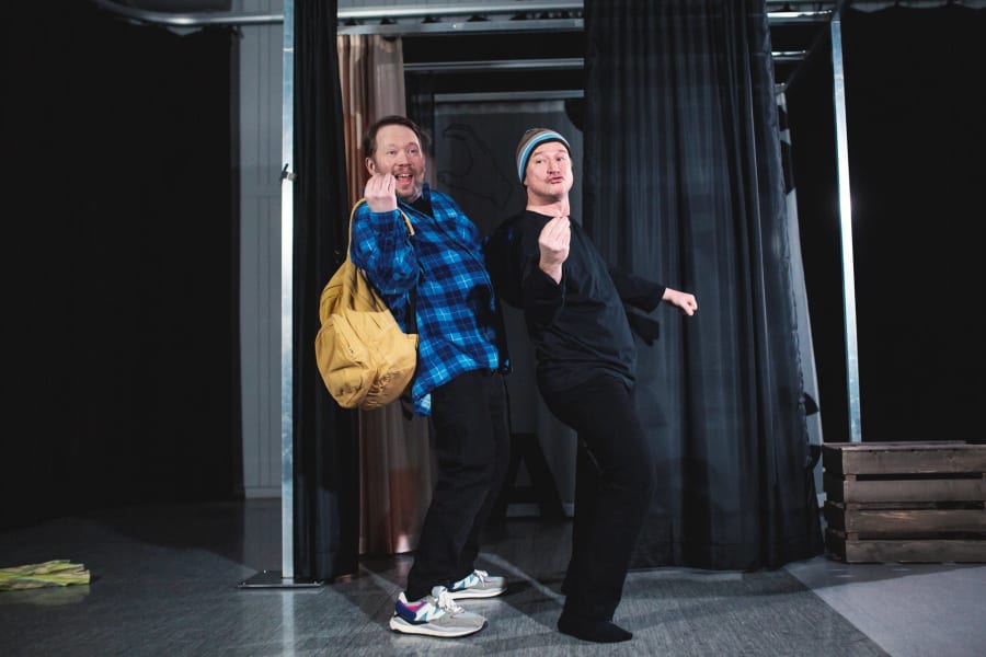 Robert Fransson och Joakim Hagelin Adeby. Foto: Carlos Zaya.